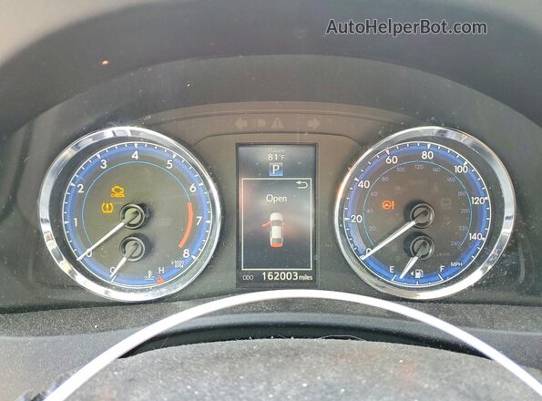 2T1BURHE9HC945368 2017 TOYOTA COROLLA White ხელსაწყოთა პანელის ხედი