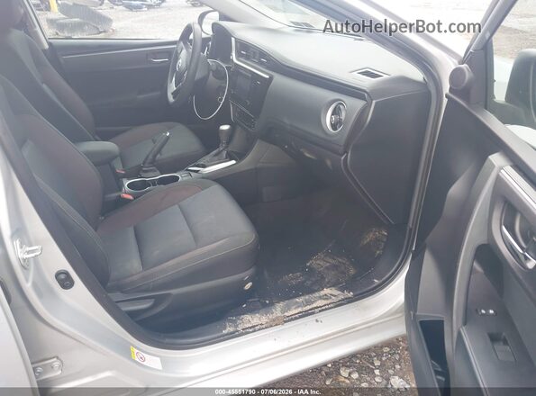 2T1BURHE9HC959089 2017 TOYOTA COROLLA Gray წინა სალონის ხედი