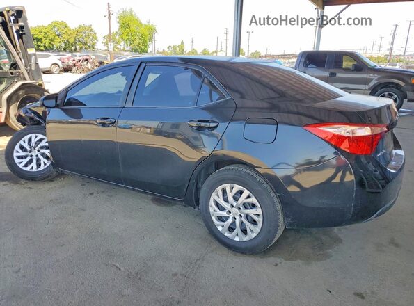 2T1BURHE9JC036374 2018 TOYOTA COROLLA Black Задня ліва чверть