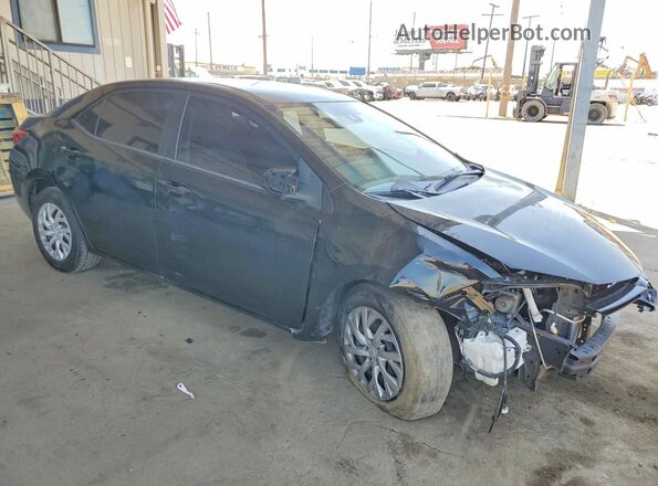 2T1BURHE9JC036374 2018 TOYOTA COROLLA Black Передня права чверть