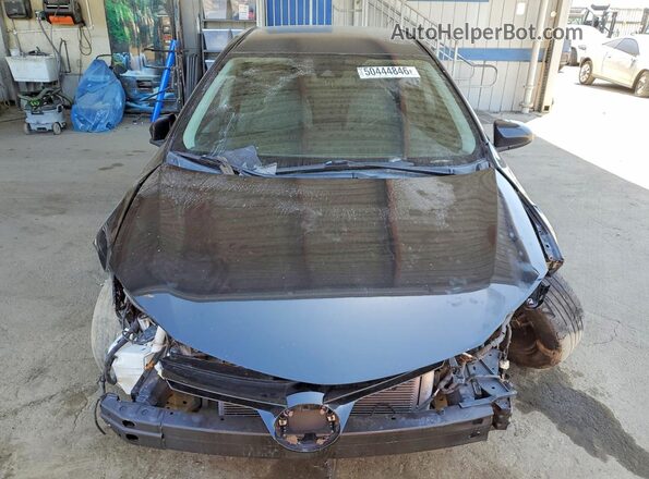 2T1BURHE9JC036374 2018 TOYOTA COROLLA Black Вид спереду