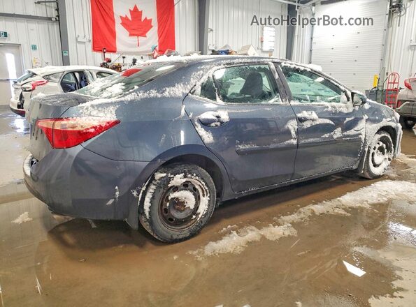 2T1BURHE9JC053823 2018 TOYOTA COROLLA Blue უკანა მარჯვენა
