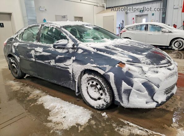 2T1BURHE9JC053823 2018 TOYOTA COROLLA Blue წინა მარჯვენა