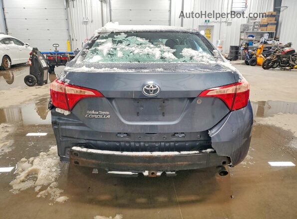 2T1BURHE9JC053823 2018 TOYOTA COROLLA Blue უკანა ხედი