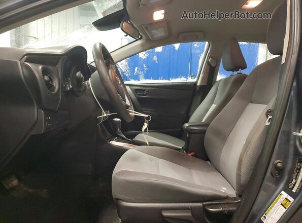 2T1BURHE9JC053823 2018 TOYOTA COROLLA Blue წინა სალონის ხედი