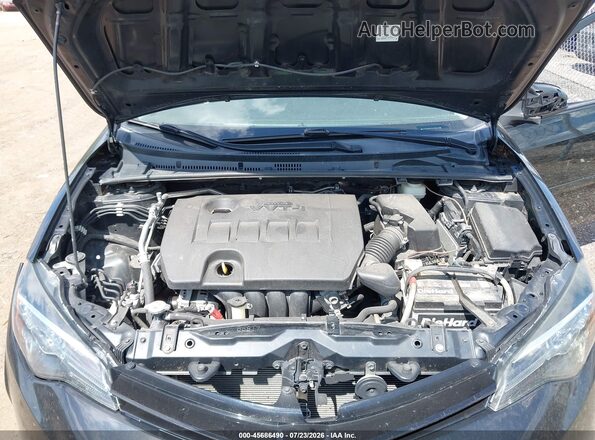 2T1BURHE9JC058634 2018 TOYOTA COROLLA Черный Вид сзади