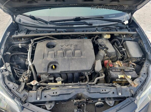 2T1BURHE9JC070475 2018 TOYOTA COROLLA Black Widok wnętrza z tyłu