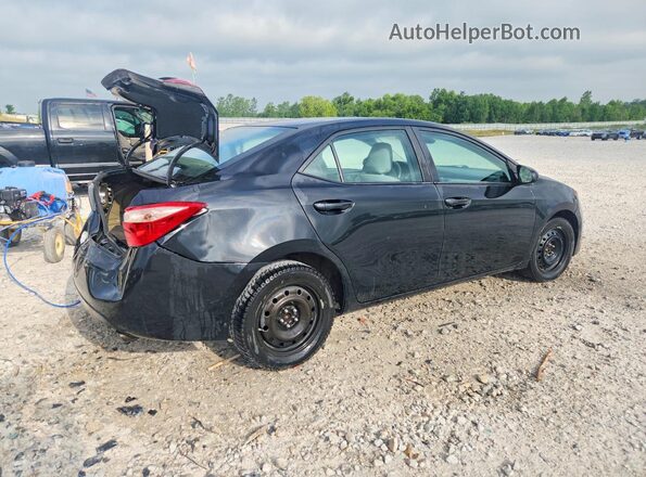 2T1BURHE9JC070475 2018 TOYOTA COROLLA Black Tył prawy