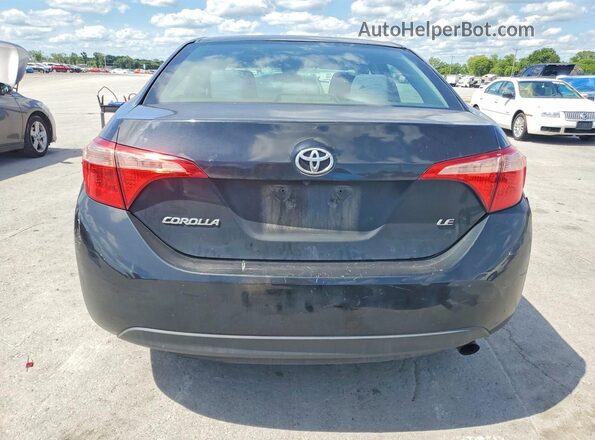 2T1BURHE9JC070816 2018 TOYOTA COROLLA Black Vista trasera