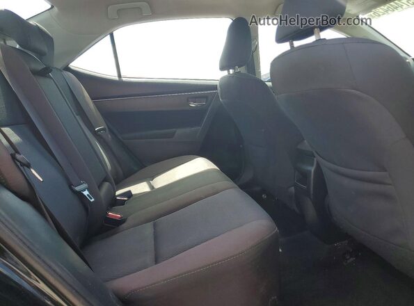 2T1BURHE9JC070816 2018 TOYOTA COROLLA Black Vista de los asientos traseros