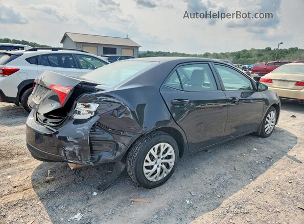 2T1BURHE9JC084912 2018 TOYOTA COROLLA Black Հետևի աջ