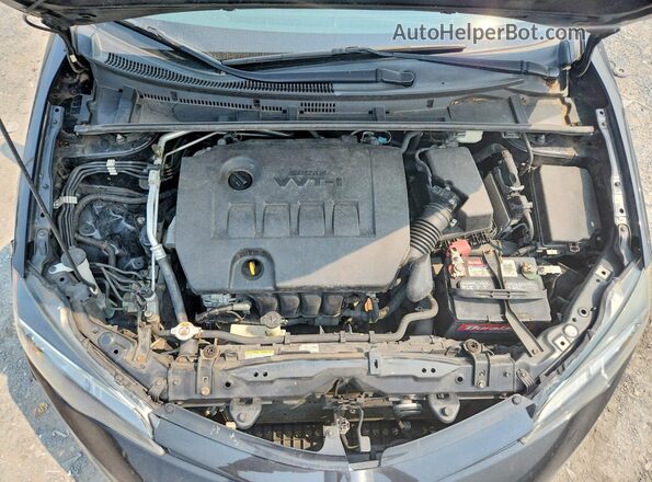 2T1BURHE9JC084912 2018 TOYOTA COROLLA Black Սալոնի հետևի տեսք