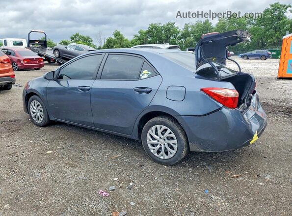2T1BURHE9JC086689 2018 TOYOTA COROLLA Blue Tył lewy