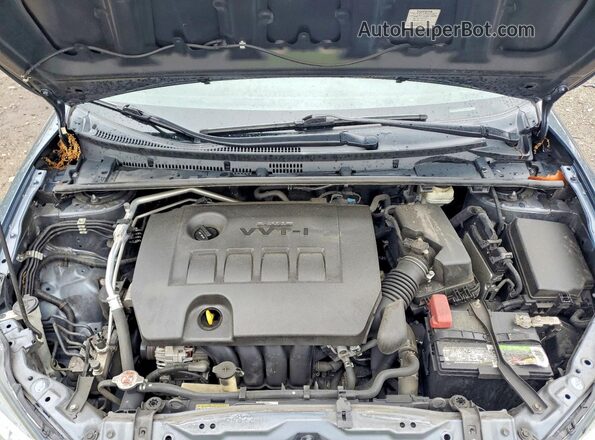 2T1BURHE9JC086689 2018 TOYOTA COROLLA Blue Widok wnętrza z tyłu
