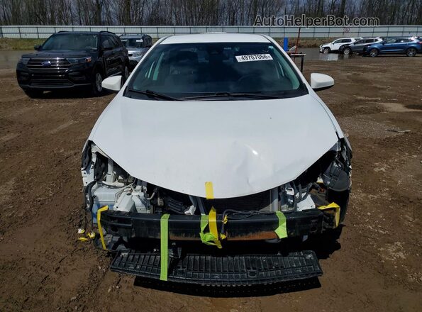 2T1BURHE9JC091052 2018 TOYOTA COROLLA White Вид спереду