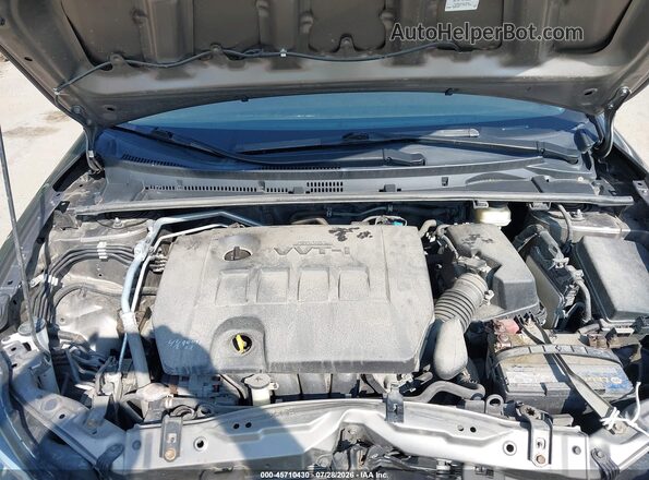 2T1BURHE9KC148495 2019 TOYOTA COROLLA Серый Вид сзади