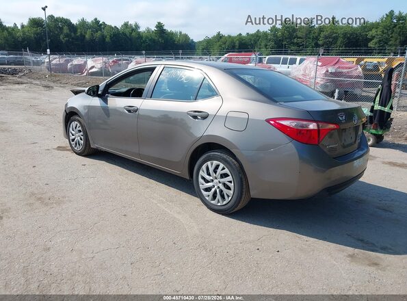 2T1BURHE9KC148495 2019 TOYOTA COROLLA Серый Задняя левая четверть