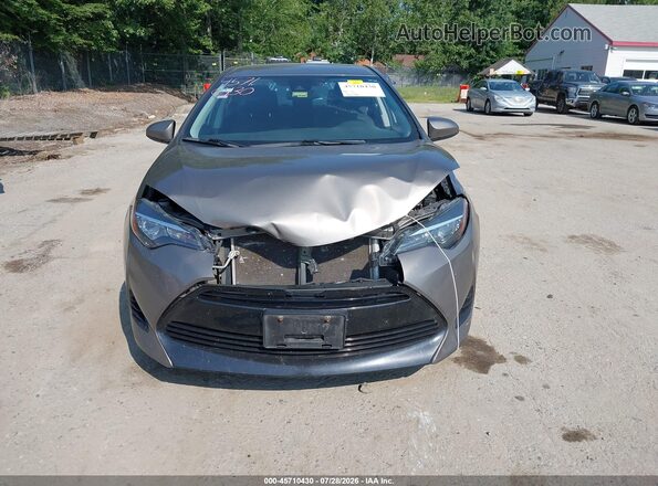 2T1BURHE9KC148495 2019 TOYOTA COROLLA Серый Вид щитка приборов