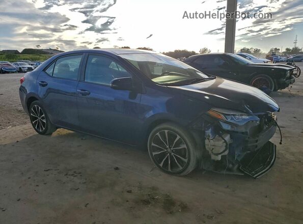 2T1BURHE9KC160470 2019 TOYOTA COROLLA Blue Առջևի աջ