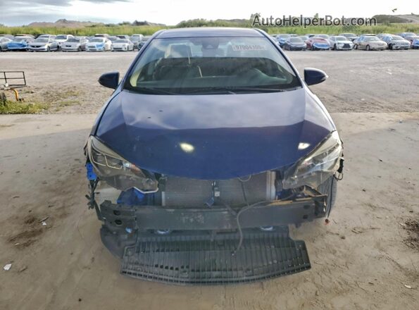 2T1BURHE9KC160470 2019 TOYOTA COROLLA Blue Դիմացի տեսք