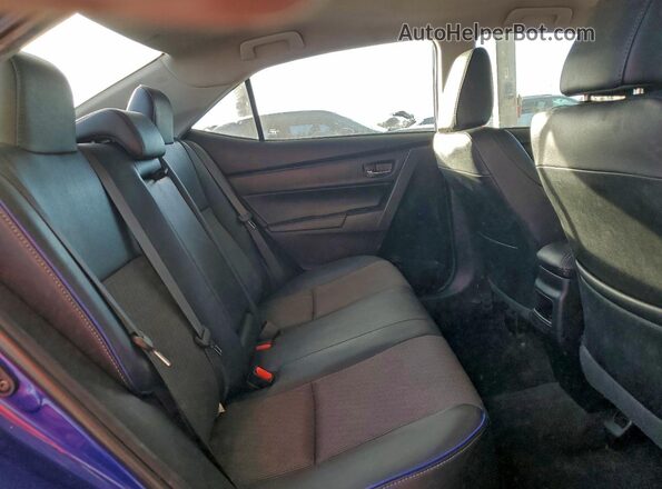 2T1BURHE9KC160470 2019 TOYOTA COROLLA Blue Հետևի նստատեղերի տեսք