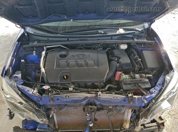 2T1BURHE9KC160470 2019 TOYOTA COROLLA Blue Սալոնի հետևի տեսք