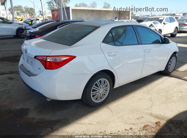 2T1BURHE9KC162204 2019 TOYOTA COROLLA White უკანა მარჯვენა