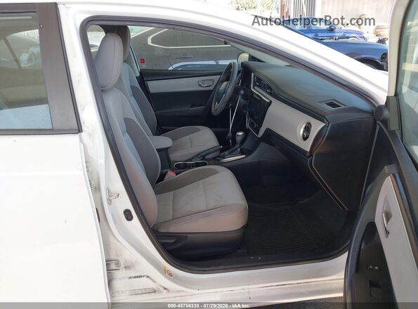 2T1BURHE9KC162204 2019 TOYOTA COROLLA White წინა სალონის ხედი