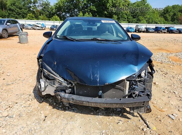 2T1BURHE9KC198359 2019 TOYOTA COROLLA Blue Вид спереду