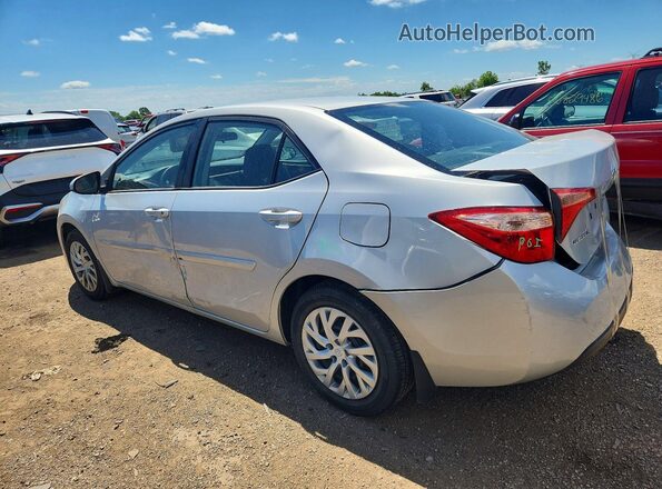 2T1BURHE9KC201440 2019 TOYOTA COROLLA Silver Задня ліва чверть