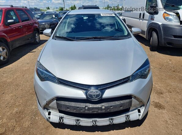 2T1BURHE9KC201440 2019 TOYOTA COROLLA Silver Вид спереду