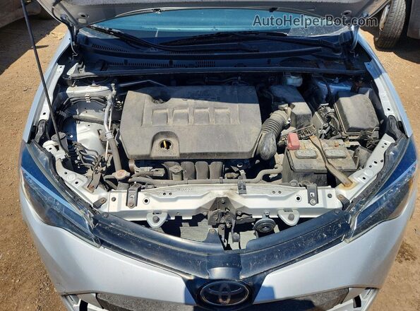 2T1BURHE9KC201440 2019 TOYOTA COROLLA Silver Вид задньої частини салону