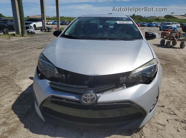 2T1BURHE9KC206511 2019 TOYOTA COROLLA Silver წინა ხედი
