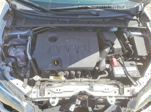 2T1BURHE9KC206511 2019 TOYOTA COROLLA Silver უკანა სალონის ხედი