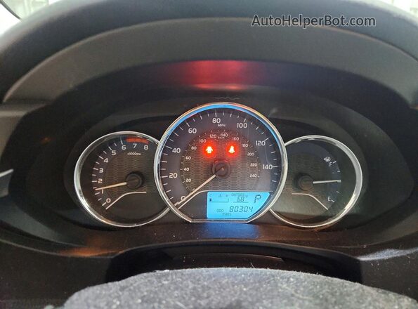 2T1BURHEXGC486012 2016 TOYOTA COROLLA White Սարքավորումների վահանակի տեսք