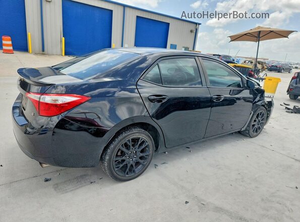 2T1BURHEXGC494725 2016 TOYOTA COROLLA Black უკანა მარჯვენა