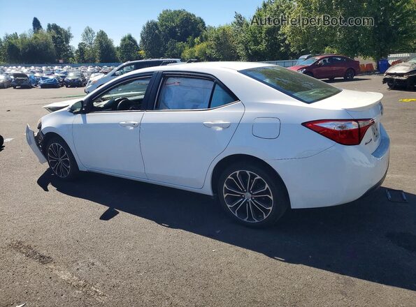 2T1BURHEXGC499892 2016 TOYOTA COROLLA White Trasero izquierdo