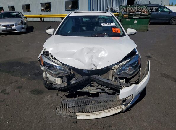 2T1BURHEXGC499892 2016 TOYOTA COROLLA White Vista frontal
