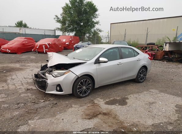 2T1BURHEXGC516576 2016 TOYOTA COROLLA Silver წინა მარცხენა ხედი სამი მეოთხედიდან