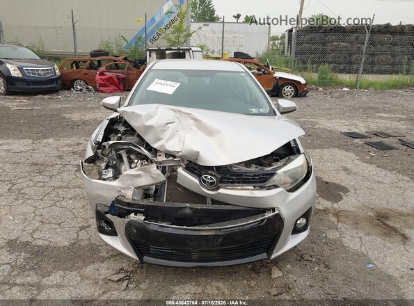 2T1BURHEXGC516576 2016 TOYOTA COROLLA Silver წინა ხედი