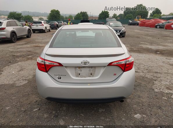 2T1BURHEXGC516576 2016 TOYOTA COROLLA Silver 