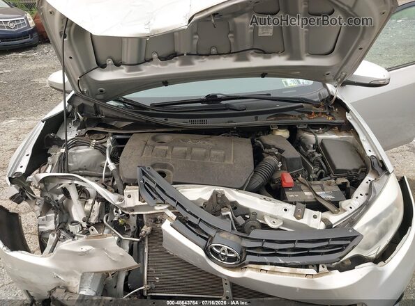 2T1BURHEXGC516576 2016 TOYOTA COROLLA Silver უკანა ხედი