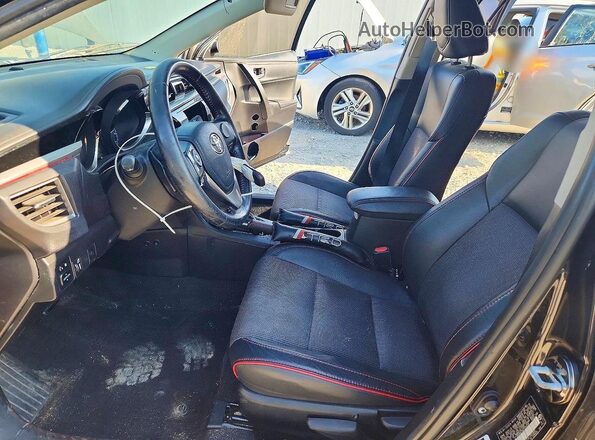 2T1BURHEXGC550209 2016 TOYOTA COROLLA Black Front interior view