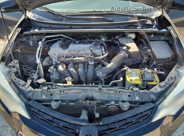 2T1BURHEXGC550209 2016 TOYOTA COROLLA Black Rear interior view