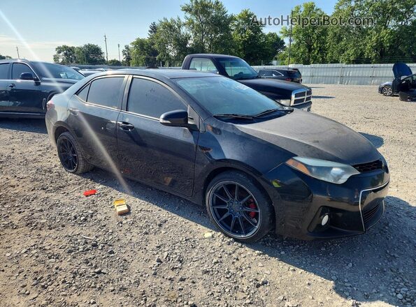 2T1BURHEXGC550209 2016 TOYOTA COROLLA Black Front right