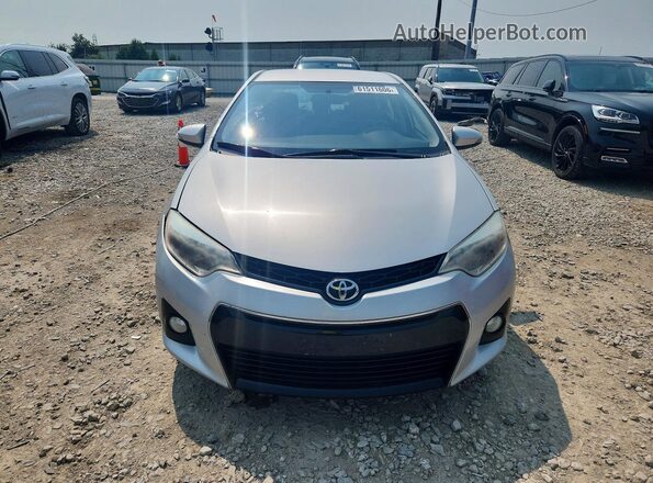 2T1BURHEXGC612109 2016 TOYOTA COROLLA Silver წინა ხედი