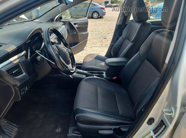 2T1BURHEXGC612109 2016 TOYOTA COROLLA Silver წინა სალონის ხედი