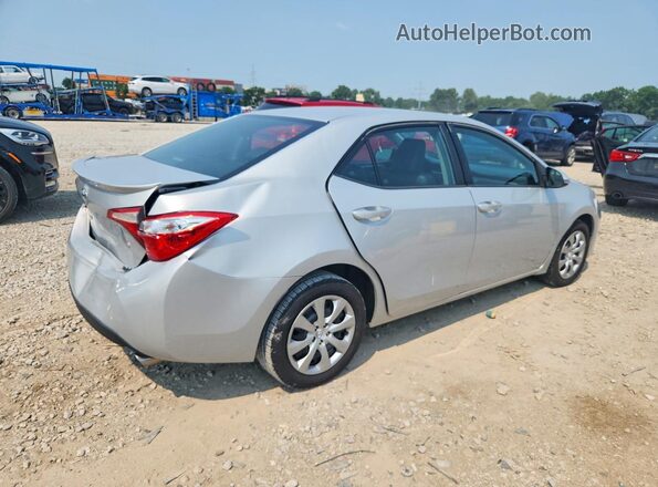 2T1BURHEXGC612109 2016 TOYOTA COROLLA Silver უკანა მარჯვენა