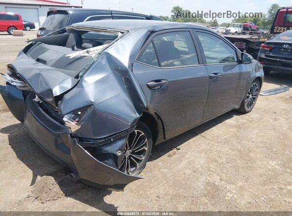 2T1BURHEXGC616631 2016 TOYOTA COROLLA Gray უკანა მარჯვენა