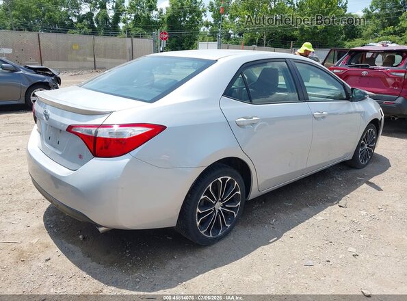 2T1BURHEXGC642534 2016 TOYOTA COROLLA Silver Rear right